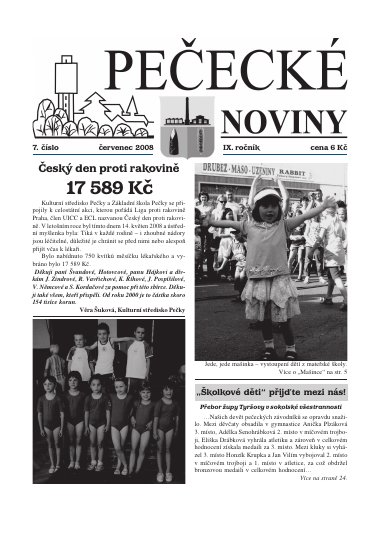 Titulní strana — Červenec 2008