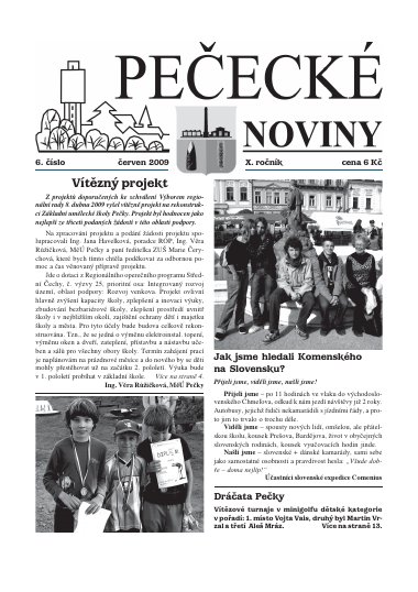 Titulní strana — Červen 2009