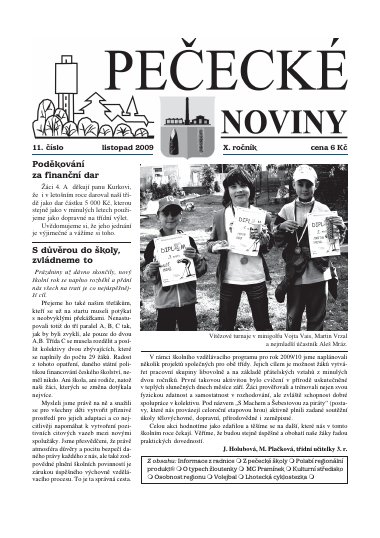 Titulní strana — Listopad 2009