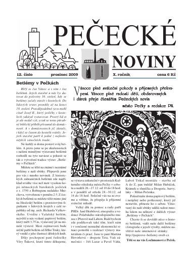 Titulní strana — Prosinec 2009