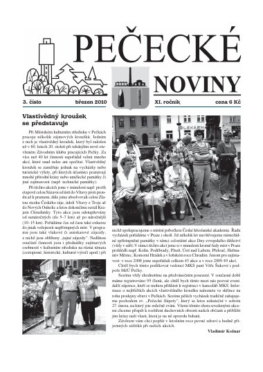Titulní strana — Březen 2010