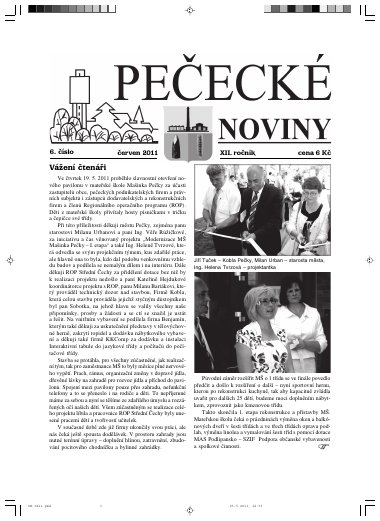 Titulní strana — Červen 2011