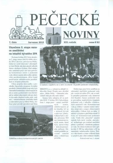 Titulní strana — Červenec 2012
