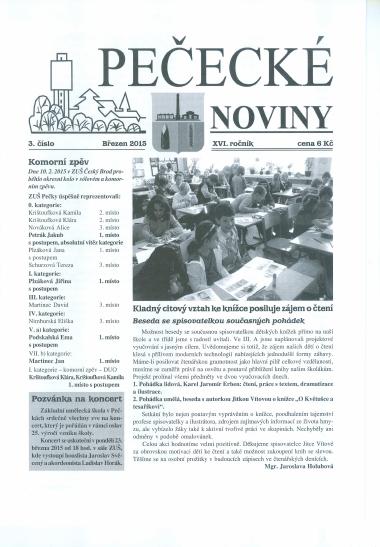 Titulní strana — Březen 2015