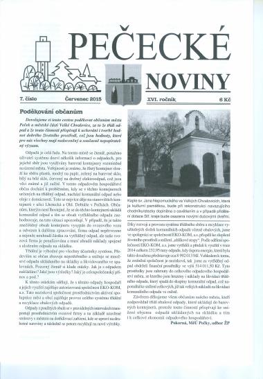 Titulní strana — Červenec 2015