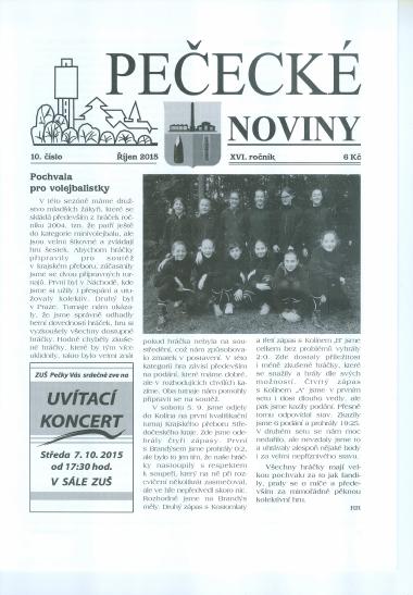 Titulní strana — Říjen 2015