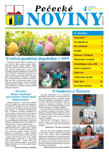Titulní strana — Duben 2017