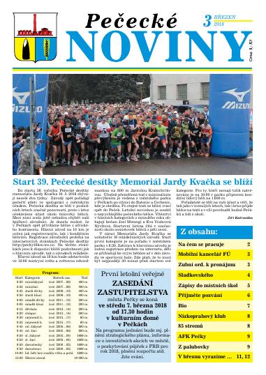 Titulní strana — Březen 2018