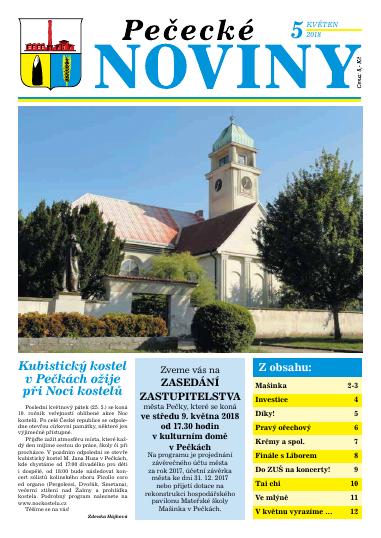 Titulní strana — Květen 2018