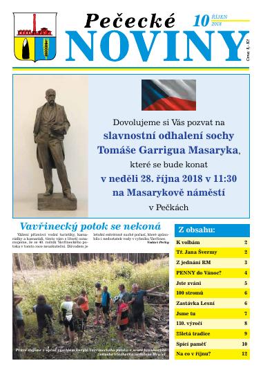 Titulní strana — Říjen 2018