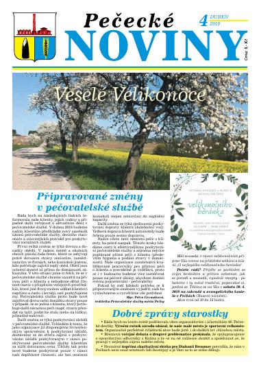 Titulní strana — Duben 2019