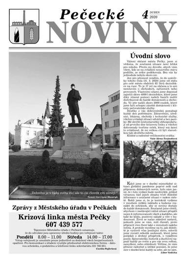 Titulní strana — Duben 2020