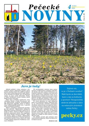 Titulní strana — Duben 2021