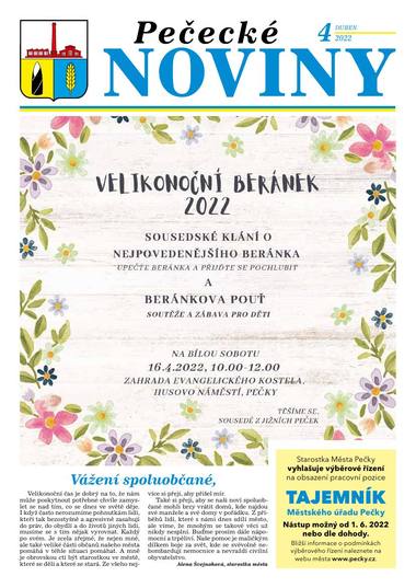 Titulní strana — Duben 2022