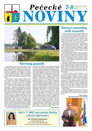Titulní strana — Červenec–srpen 2022