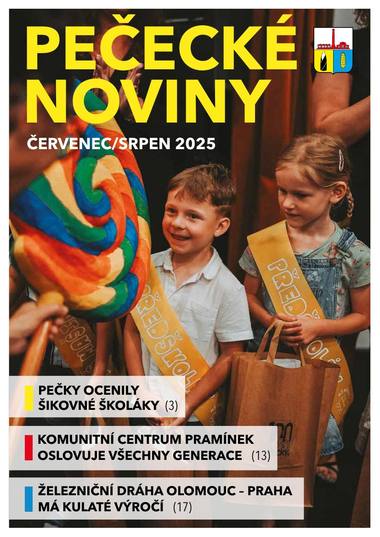 Titulní strana — Červenec–srpen 2025