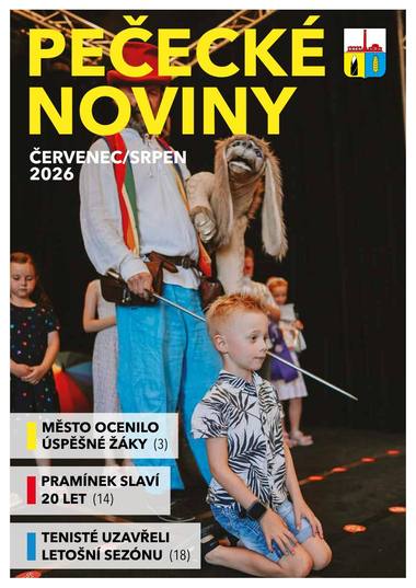 Titulní strana — Červenec–srpen 2026